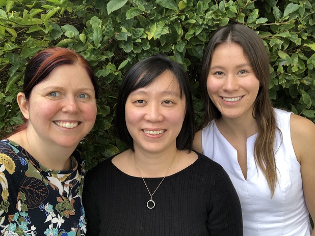 Hypermobility physiotherapists Sharon Hennessey, Dr X.Chen & Marlisa Kwan